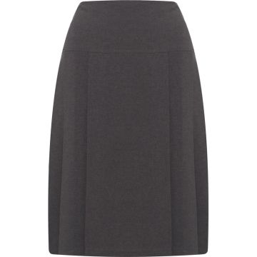 Henley Pleated Skirt