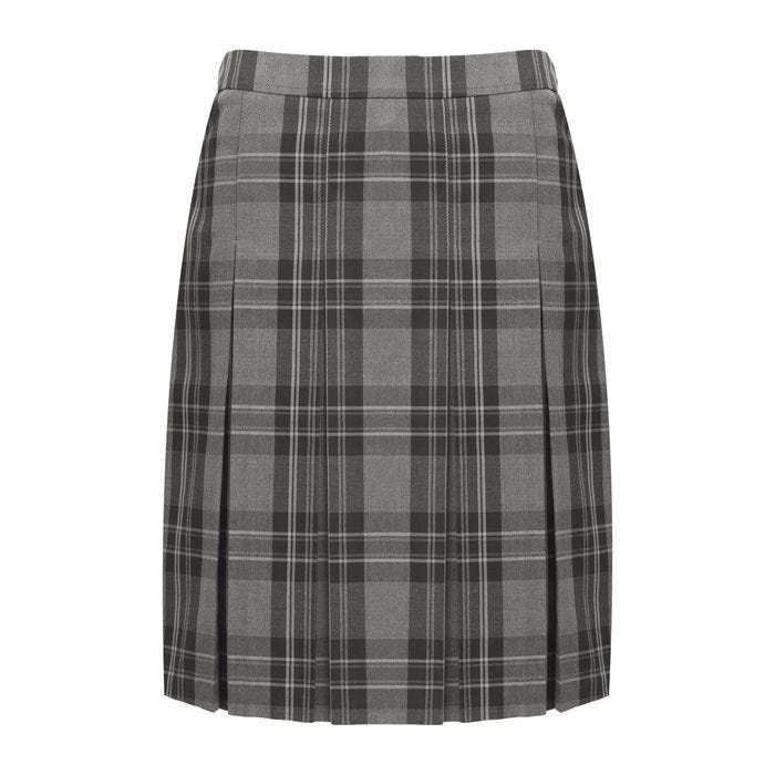 Tartan Pleated Skirt